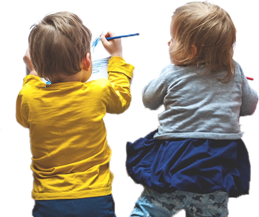 children drawing