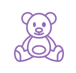 teddy bear icon